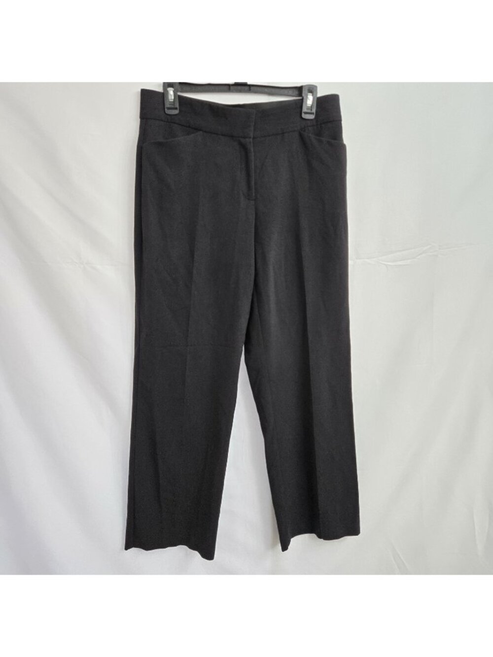 Kim Rogers Women's Size 10 Black Cropped Ankle Pants